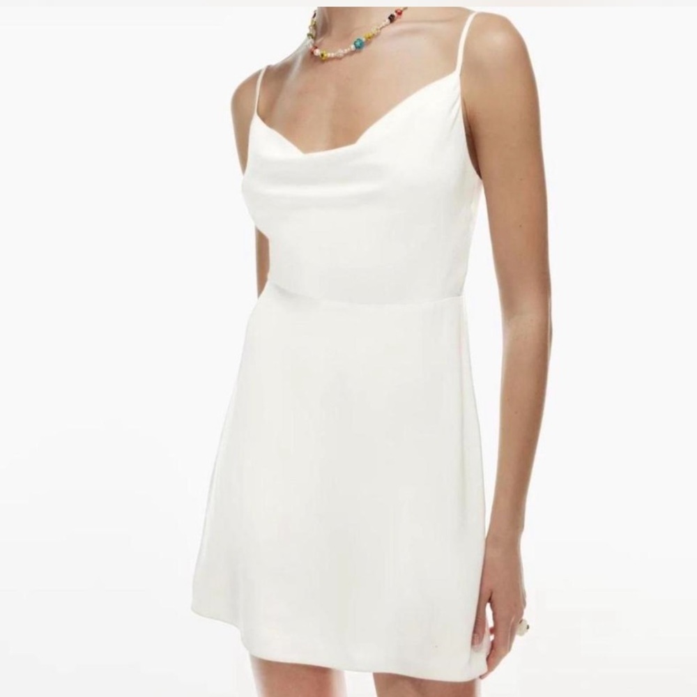 Aritzia cream coloured dress